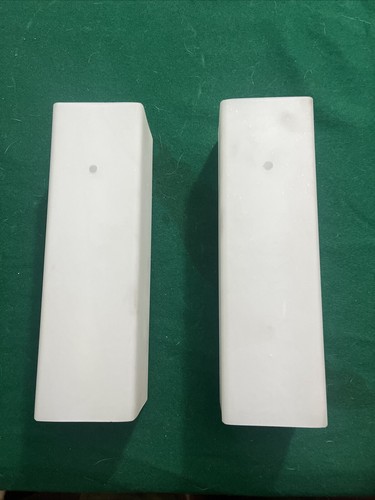 Coppia bocce opalina quadrate - bocce,