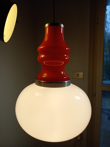 Lampada sospensione vetro - lampada, a